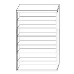 Παπουτσοθήκη ArteLibre SARA Φυσικό Μοριοσανίδα/Μελαμίνη 80x40x180cm