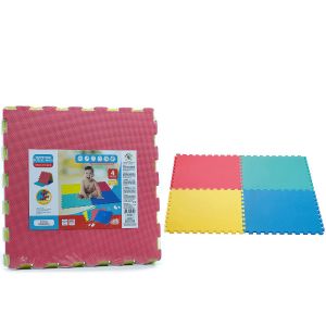 Παιχνίδι Παζλ 4 Κομματιών Χρωματιστό 120x120cm Για 10+ Μηνών