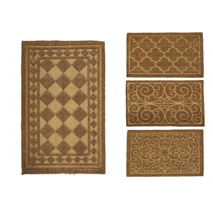 Χαλί Περίτεχνο Καφέ 45x75cm Σε 4 Σχέδια