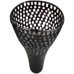 Βάζο ArteLibre Μαύρο Γυαλί 33x26x38cm