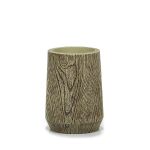 Ποτηροθήκη Όψη Ξύλου Μπεζ Polyresin