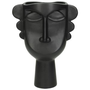 Κασπώ ArteLibre Μαύρο Κεραμικό 16.5x12x21.3cm