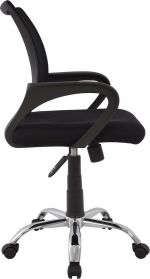 Καρέκλα Γραφείου ArteLibre ΑΛΚΥΟΝΗ Μαύρο 57x57x86-96cm