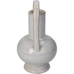 Βάζο ArteLibre Μπεζ Κεραμικό 10.9x10.9x17.9cm