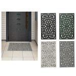 Πατάκι Εισόδου Μαύρο 45x75cm Σε 4 Σχέδια