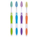 Οδοντόβουρτσα Μαλακή Πολύχρωμη 4Τμχ