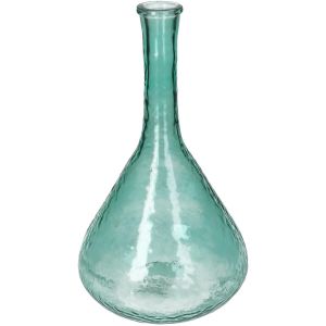Βάζο ArteLibre Πετρόλ Ανακυκλωμένο Γυαλί 17.8x17.8x30.5cm