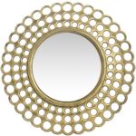 Καθρέπτης Τοίχου ArteLibre Χρυσό Πλαστικό Φ45.7x4.6cm