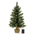 Χριστουγεννιάτικο Δεντράκι Με 72 Κλαδιά PVC Και 35 LED 60cm