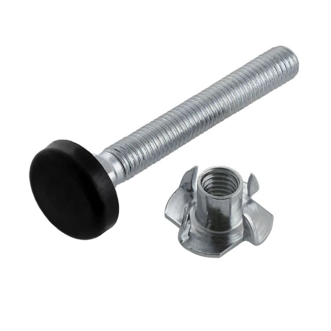 Ποδαράκι Ρύθμισης Ύψους M10x80 M Χωρίς Οδηγό Με Παξιμάδι