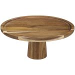 Δίσκος Σερβιρίσματος Κέικ Ξύλινος ALPINA