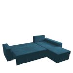 Καναπές Γωνιακός ArteLibre Αναστρέψιμος CAHABON Μπλε 250x210x79cm