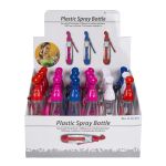 Μπουκάλι Νερού Σπρέι 75ml Με Λουράκι Πλαστικό 22cm Σε 4 Χρώματα
