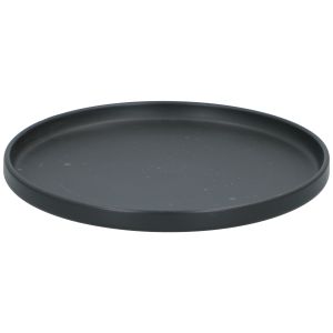 Πιάτο Δείπνου Stoneware Φ26.5cm Μαύρο