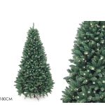 Χριστουγεννιάτικο Δέντρο Monte Denali PVC Με 250 LED 180cm