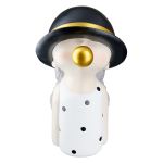 Φιγούρα Παιδί 'Bubblegum' Πολυρεζίνη Μαύρο/Λευκό 18x14x25cm