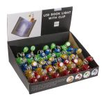 Φακός LED Διάβασματος Με Κλιπ Πλαστικό 4cm Μπαταρίας Σε 4 Χρώματα