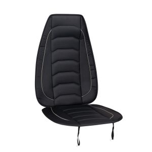 Μαξιλάρι Καθίσματος Αυτοκινήτου Δερμάτινη Όψη Γκρι 120x50cm