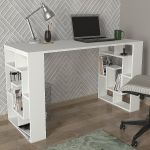 Γραφείο ArteLibre LINE Λευκό Μοριοσανίδα/Μελαμίνη 140x60x74cm