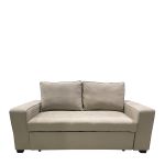 Καναπές Κρεβάτι Διθέσιος ArteLibre AISHA Καφέ Ύφασμα 176x102x91cm