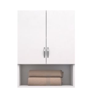 Ντουλάπι Μπάνιου ArteLibre SAMENTHA Λευκό Μοριοσανίδα 55x26x70cm