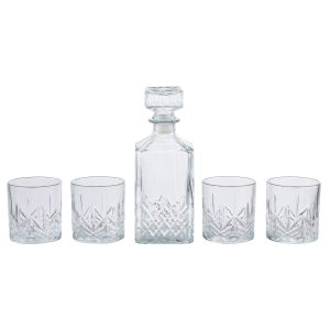 Σετ Ουίσκι Κρύσταλλο 5Τμχ