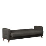 Καναπές Κρεβάτι Τριθέσιος ArteLibre GABRIEL 3S Γκρι 216x79x81cm