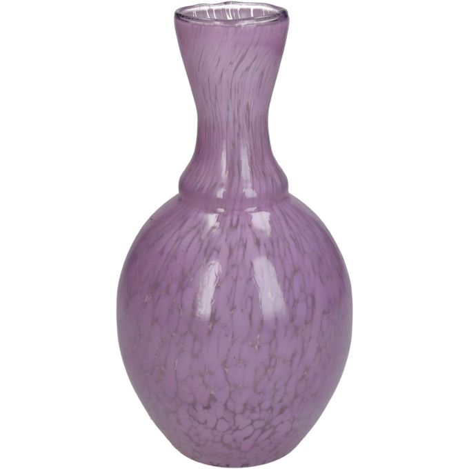 Βάζο ArteLibre Λιλά Γυαλί 12x12x23cm