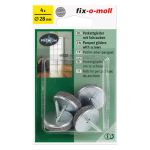 Τσοχάκια 2 Υλικών Συνθετικά Με Βίδα 28mm 4Τμχ