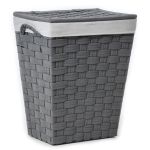 Καλάθι Απλύτων Γκρι 42x32x52cm