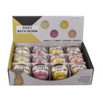 Βόμβα Μπάνιου Στρογγυλό Σε 4 Αρώματα Φρούτου 180g