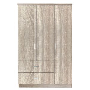 Ντουλάπα ArteLibre FRITILLARIA Φυσικό Μοριοσανίδα 89x42x181cm