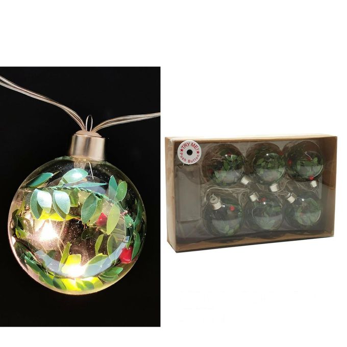 6 Μπάλες Φωτιζόμενες Φ6cm