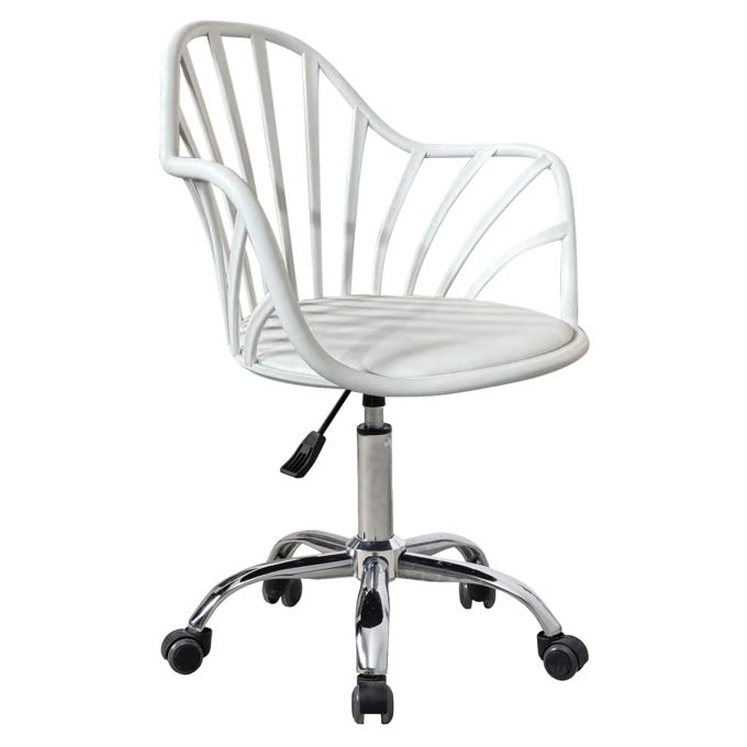 Καρέκλα Γραφείου ArteLibre SRI-LANKA Λευκό PP/PU 56.5x55.5x83cm