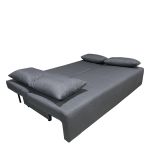 Καναπές Κρεβάτι Τριθέσιος ArteLibre URBAN LOUNGE 3S Σκούρο Γκρι Ύφασμα 194x93x72cm