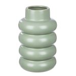 Βάζο 'Rim' Κεραμικό Πράσινο 2Τμχ 24x15cm