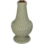 Κηροπήγιο ArteLibre Χάντρες Μπεζ Polyresin 10.8x10.8x19.3cm