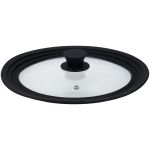 Καπάκι Κατσαρόλας Γυάλινο Με Σιλικόνη 28cm ALPINA