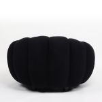 Πολυθρόνα ArteLibre AFET Μαύρο Ύφασμα/Ξύλο 94x89x61cm