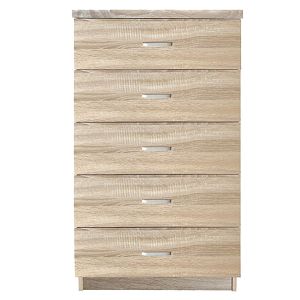 Συρταριέρα ArteLibre STONECROP Φυσικό Μελαμίνη 60x40x97cm