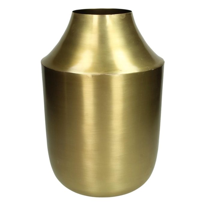 Βάζο ArteLibre Χρυσό Μέταλλο 20x20x30cm
