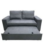 Καναπές Κρεβάτι Διθέσιος ArteLibre AISHA Γκρι Ύφασμα 176x102x91cm