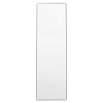 Καθρέπτης ArteLibre Δαπέδου EBOLI Μαύρο Μέταλλο/Γυαλί 50x33x169cm