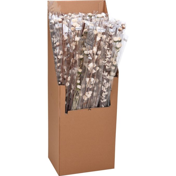 Κλαδί ArteLibre Φυσικό Με Λουλούδια 95-100cm Σε 4 Ποικιλίες