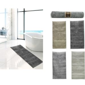 Χαλάκι Μπάνιου Πολυεστέρας 60x90cm Σε 4 Χρώματα