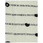 Ριχτάρι ArteLibre Ριγέ Μαύρο Βαμβακερό 130x170cm