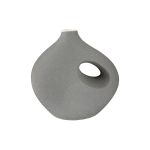 Βάζο 'Radon' Κεραμικό Μπεζ/Γκρι 2Τμχ 11.5x21x21cm