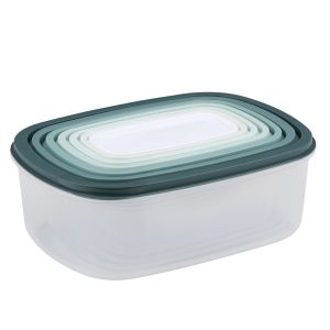 Σετ Δοχείων Τροφίμων 14Τμχ Ορθογώνια