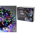 500 LED Εσωτ. & Εξωτ. Χώρου Με 8 Προγράμματα Και Μετασχηματιστή Πολύχρωμο Φως Πράσινο Καλώδιο Μη Επεκτεινόμενο IP44 31V