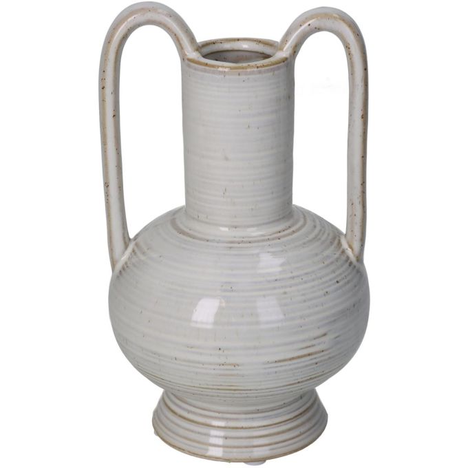 Βάζο ArteLibre Μπεζ Κεραμικό 10.9x10.9x17.9cm